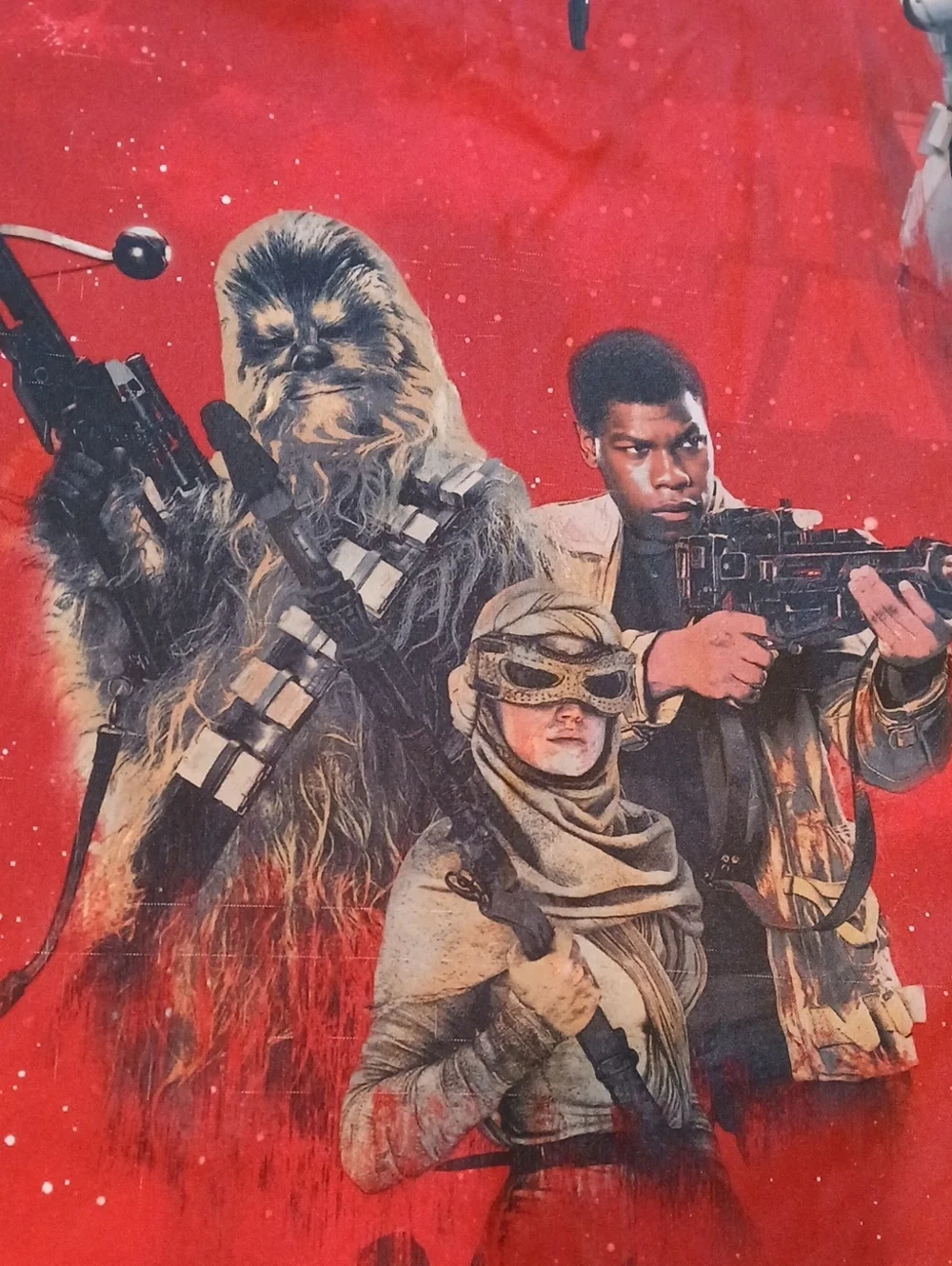 Star Wars Red Force Awakens Twin Size Flat Sheet Kylo Ren